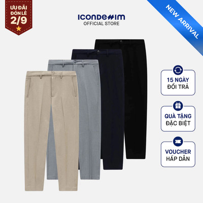 Quần Tây Nam ICONDENIM Calmstride Form Slim QTID0082