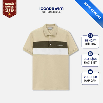 Áo Polo Nam ICONDENIM Arctic Stripe Form Regular PLID0300