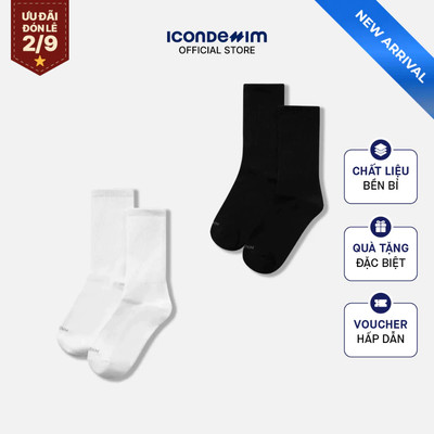 Vớ Crew Nam ICONDENIM Understate VOID0056