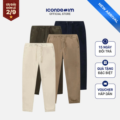 Quần Jogger Nam ICONDENIM Calm Form Regular JGID0076