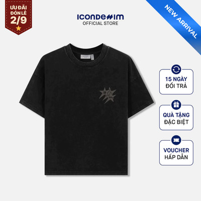 Áo Thun Nam ICONDENIM Token Form Boxy ATID0734