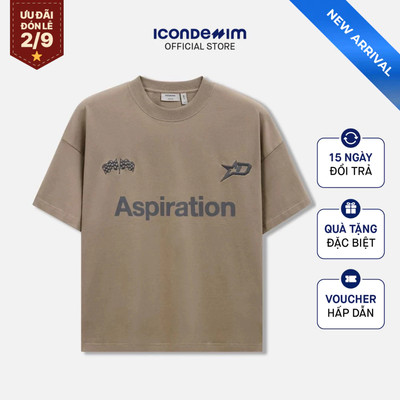 Áo Thun Nam ICONDENIM Focus Form Boxy ATID0663