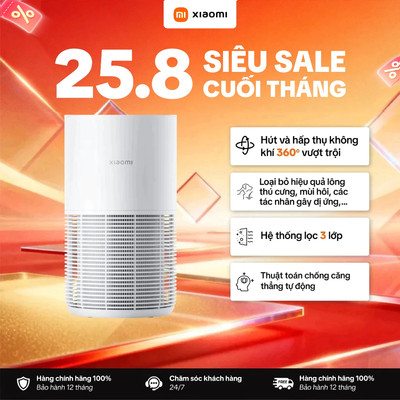 Máy Lọc Không Khí Xiaomi Smart Pet Care Air Purifier | Diện tích 16 -27m2 | Thiết Kế Cho Nhà Có Thú Cưng | BH 12 Tháng