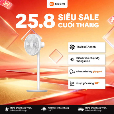 Quạt Xiaomi Mi Smart Standing Fan 2 Lite EU | Bảo Hành 12 Tháng