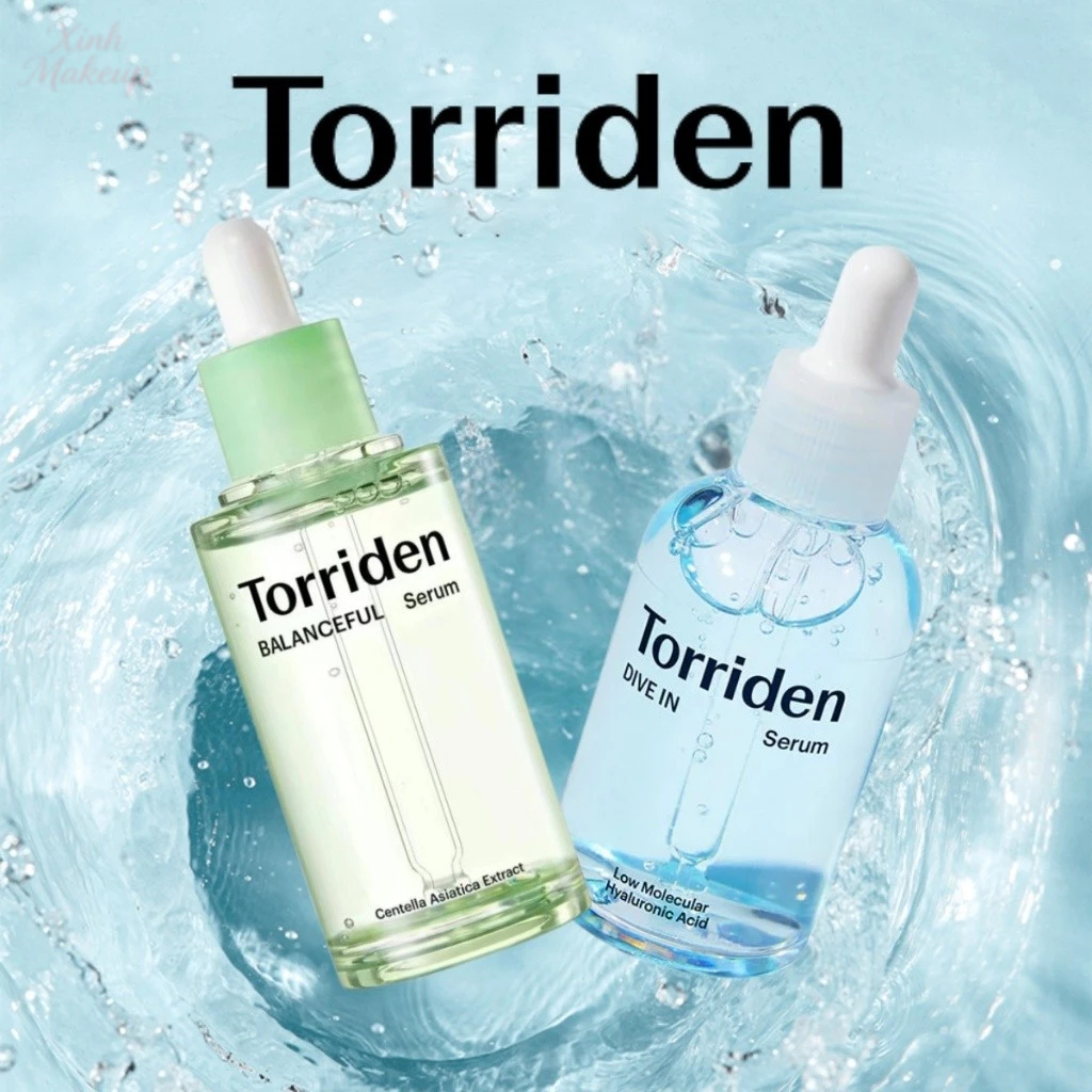 Torriden Serum DIVE IN chứa Hyaluronic Acid 50ml / Torriden Serum BALANCEFUL CICA 50ml Serum