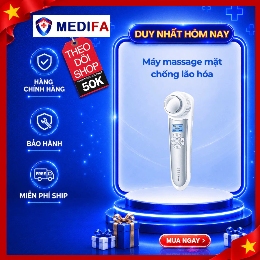 Máy massage mặt chống lão hóa Beurer FC90 - Bạc, 180x60x530mm