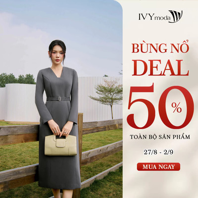 Đầm ôm Tuysi Hiver nữ IVY moda MS 48M8898