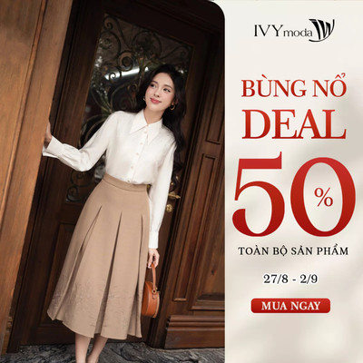 Áo sơ mi lụa nữ Ember IVY moda MS 17M8877
