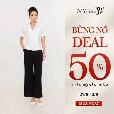 Áo vest Tuytsi cách điệu, Áo công sở dạo phố nữ IVY moda MS 67B0157