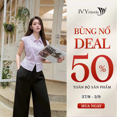 Áo sơ mi Urban Lady, áo sơ mi nữ công sở dạo phố IVY moda MS 16M9388