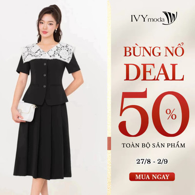 Ivory Grace Vest - Áo khoác phối ren, Áo công sở nữ IVY moda MS 67B0066