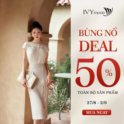 Áo sơ mi nữ thiết kế dáng suông ôm vai nhẹ, áo sơ mi nữ ngắn tay công sở dạo phố IVY moda 16M9284