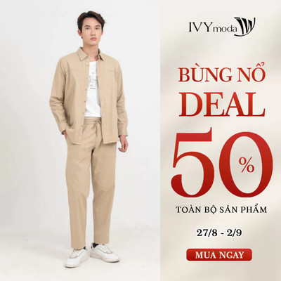 Quần Plants Khaki nam Metagent MS 22E4038