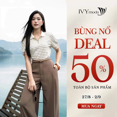 Áo polo nữ cổ mix khóa, áo polo nữ công sở hiện đại IVY moda MS 57M9382