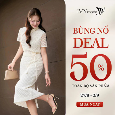 Áo cánh Polo phối ren công sở, áp polo nữ hiện đại dạo phố IVY moda MS 16M9204
