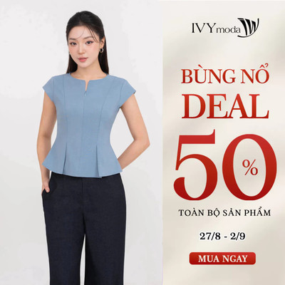 Áo kiểu TuytsI, Áo công sở dạo phố nữ IVY moda MS 16M9161