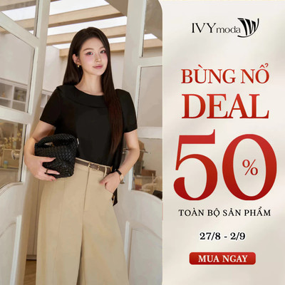 Áo kiểu Casual Lady, áo sơ mi nữ công sở dạo phố IVY moda MS 16M9421
