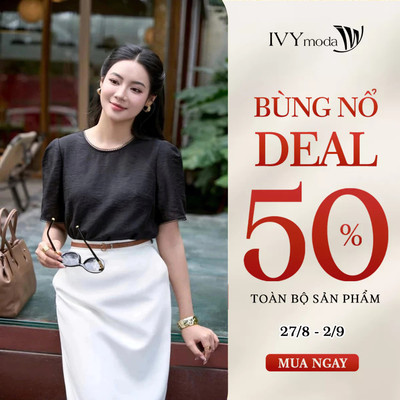 Áo lụa Pure Daily, áo nữ công sở hiện đại IVY moda MS 16M9377