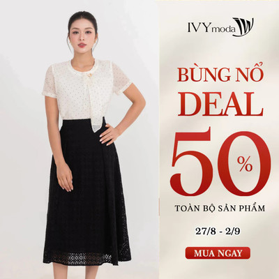 Áo sơ mi tơ họa tiết, áo sơ mi nữ công sở hiện đại IVY moda MS 16M9371