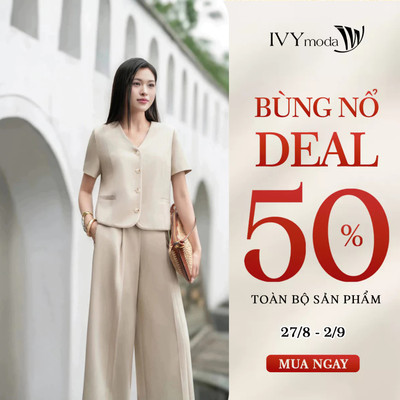 Áo vest nữ dáng suông tay ngắn, áo vest công sở hiện đại IVY moda MS 67B0667