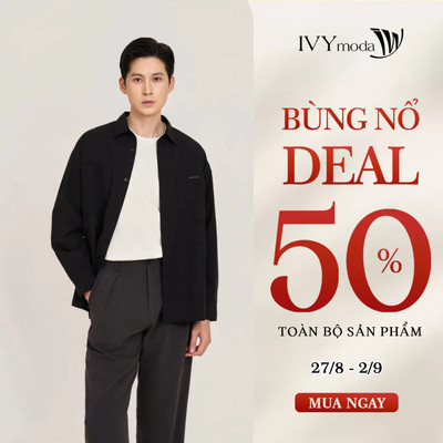 Áo sơ mi Relaxed Urban phối túi, áo sơ mi nam Metagent MS 17E4432