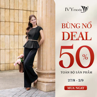 Quần suông nữ ống rộng, quần tây nữ công sở tôn dáng IVY moda 22B0681