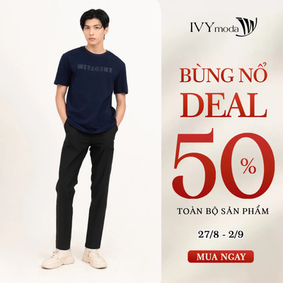 Quần Khaki Basic nam Metagent MS 22E4039