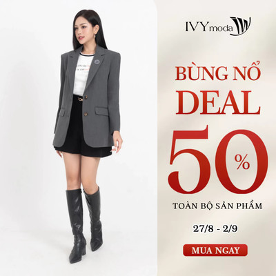 Áo vest suông SOLAR nữ IVY moda MS 67B9546