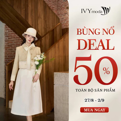 Chân váy xòe rút eo, chân váy xòe nhẹ công sở hiện đại IVY moda MS 30M8433