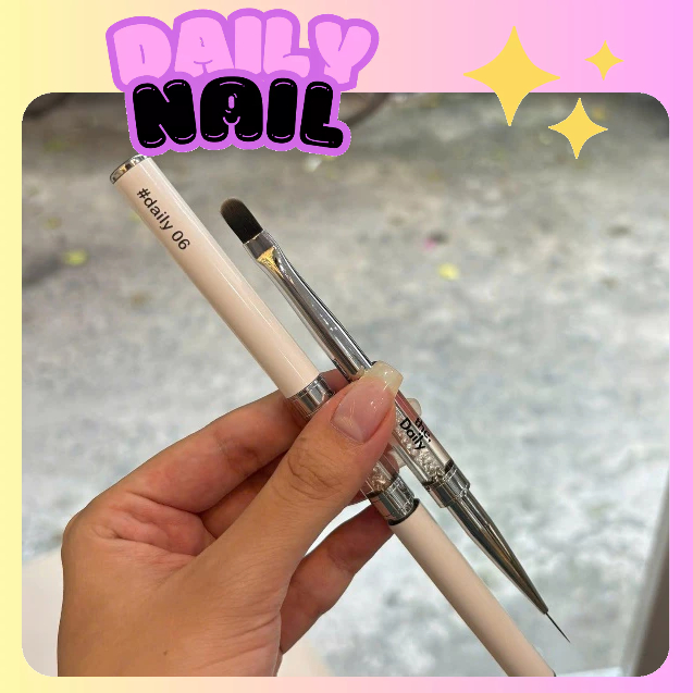 Cọ vẽ móng 2 đầu Cọ Đắp DualForm #6 - Cọ vẽ Nail 2 đầu The Daily - 🎀 DAILY NAIL 🎀