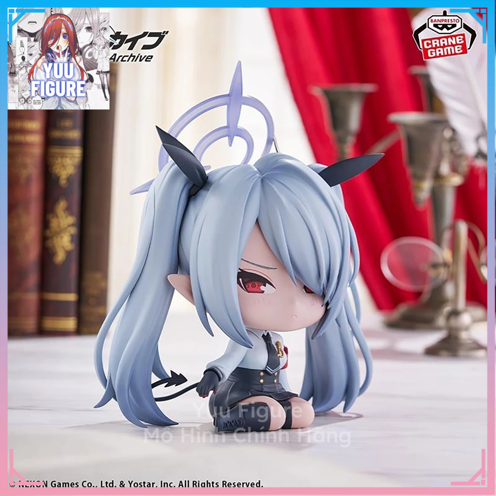 (10/2026) Mô Hình Shiromi Iori - Osuwari Figure, Blue Archive - Chính Hãng BANDAI