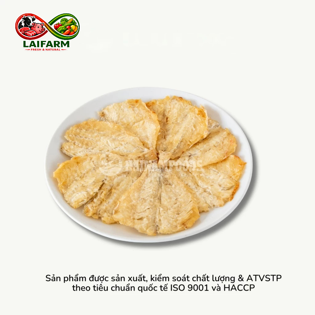 [Laifarm][Hỏa tốc HCM] Cá đổng tẩm nướng Hải Nam Food Gói 90g