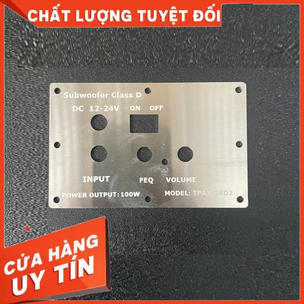 Mặt control mạch sub 100W Class D TPA3116D2
