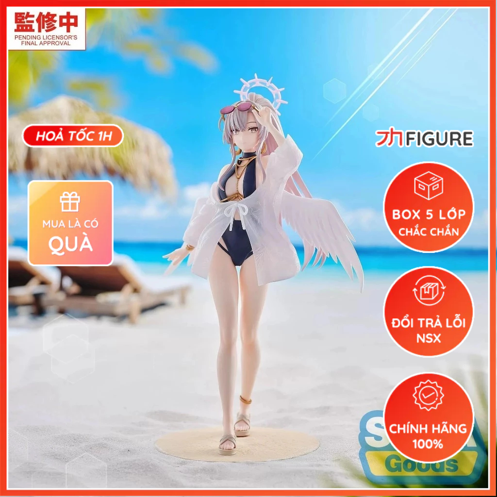Mô Hình Kirifuji Nagisa Swimsuit, Blue Archive, XStellar - (SEGA) Figure Chính Hãng Nhật Bản