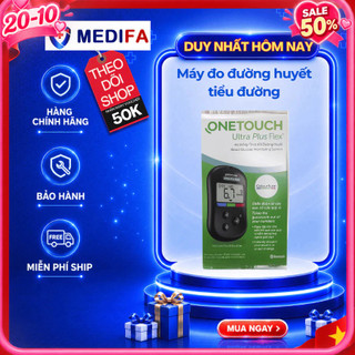 Máy đo đường huyết tiểu đường OneTouch Ultra Plus Flex loại xịn, bền, hay dùng tại các phòng khám