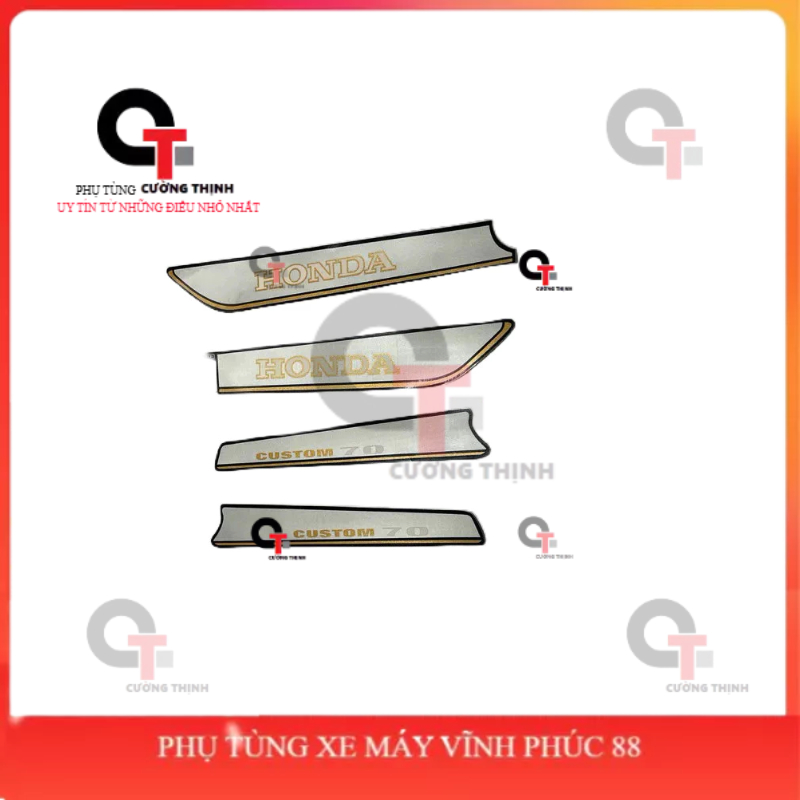 CT20 | Tem xe cup82 70, đời tem cốp chìm - PTXM