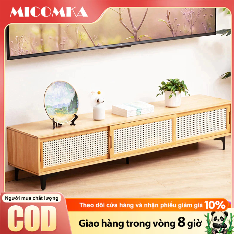 Gợi ý các mẫu kệ tivi gỗ xoan đào đẹp, chất lượng cho phòng khách