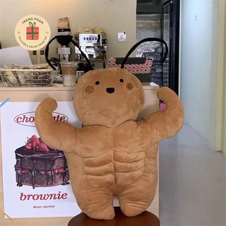   GIÁ MỞ BÁN  Gấu Bông Dễ Thương Cơ Bắp Gián Lớn 35cm Đồ Chơi Sáng Tạo Hoạt Hình Búp Bê Ngộ nghĩnh 