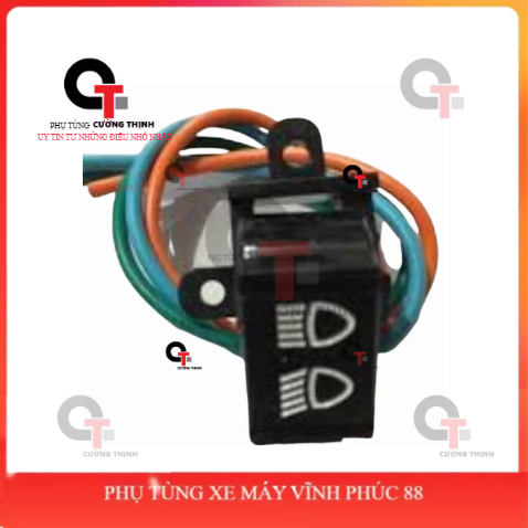 CT | Núm Công tắc đèn pha cos xe DREAM ( Nút loại đẹp )