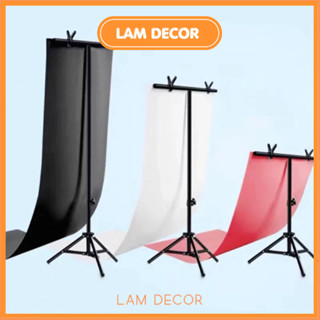  Bộ khung treo phông nền di động để livestream chụp ảnh sản phẩm chụp ảnh lookbook 