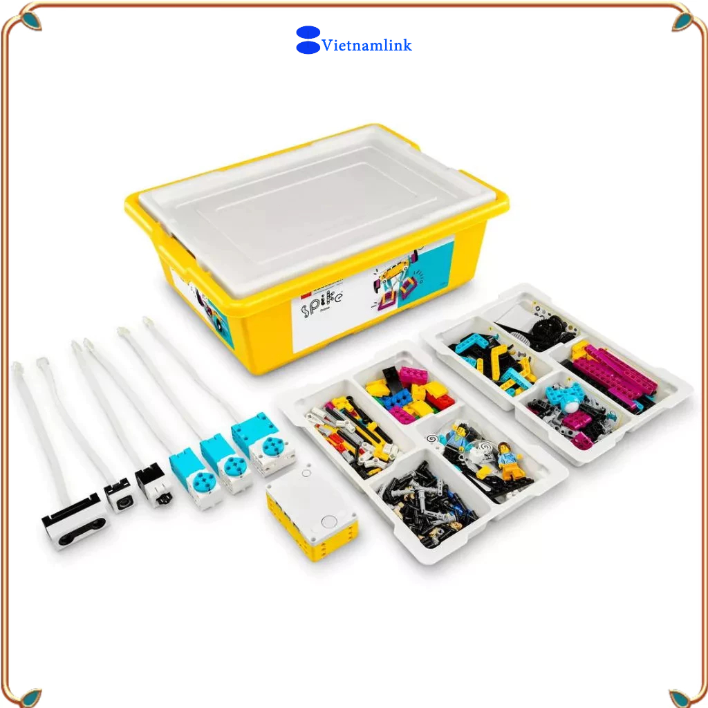 (Giá thấp nhất trên Internet) LEGO 45678 45681 Education SPIKE Prime and Expansion Science Set Hàng 