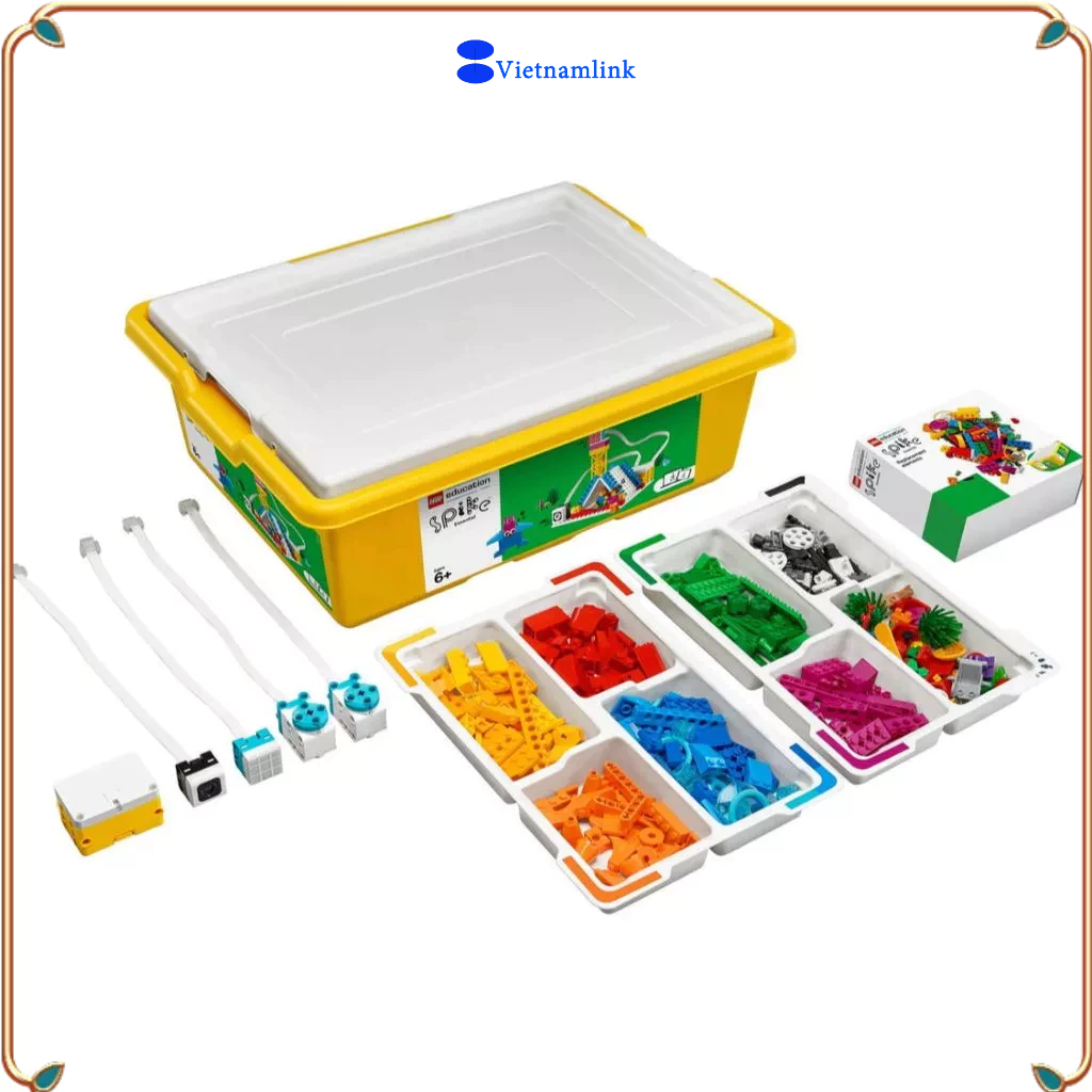 (Giá thấp nhất trực tuyến) LEGO 45345 Education SPIKE™ Essential Set Hàng mới, chính hãng 100%