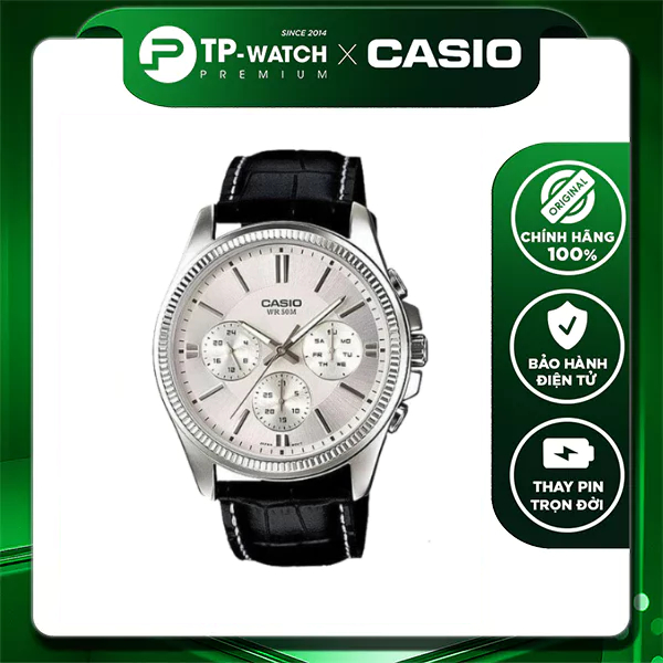 Đồng Hồ Nam Casio Standard MTP-1375L-7A Chính Hãng Dây Da | Casio Standard MTP-137