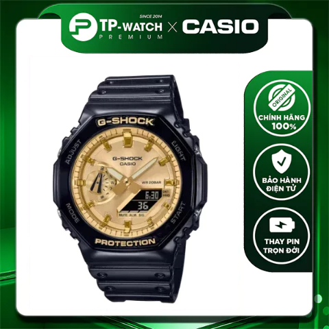 Đồng Hồ Nam Dây Nhựa Casio G-Shock GA-2100GB-1ADR  | GA-2100GB-1A