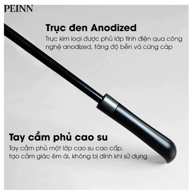 [Peinn]Ô dù Golf 2 tầng mở rộng Nason Umbrella Extension thiết kế độc đáo, 23 inch khi đóng, 27 inch