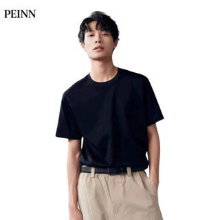 [Peinn] Áo thun thể thao nam Peinn ATN01 màu trơn tay ngắn cổ tròn thấm hút thoáng khí nhanh khô