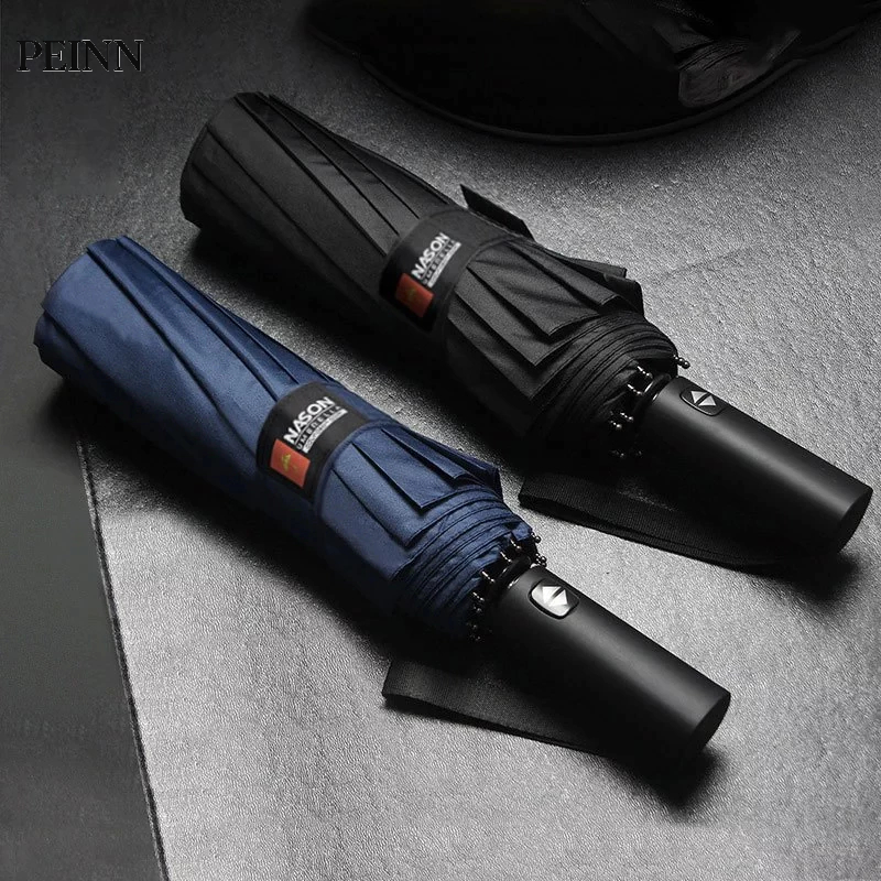 [Peinn]Ô dù che mưa che nắng chống UV Basic Nason Umbrella 8 nan đóng mở tự động gấp nhỏ gọn cầm tay