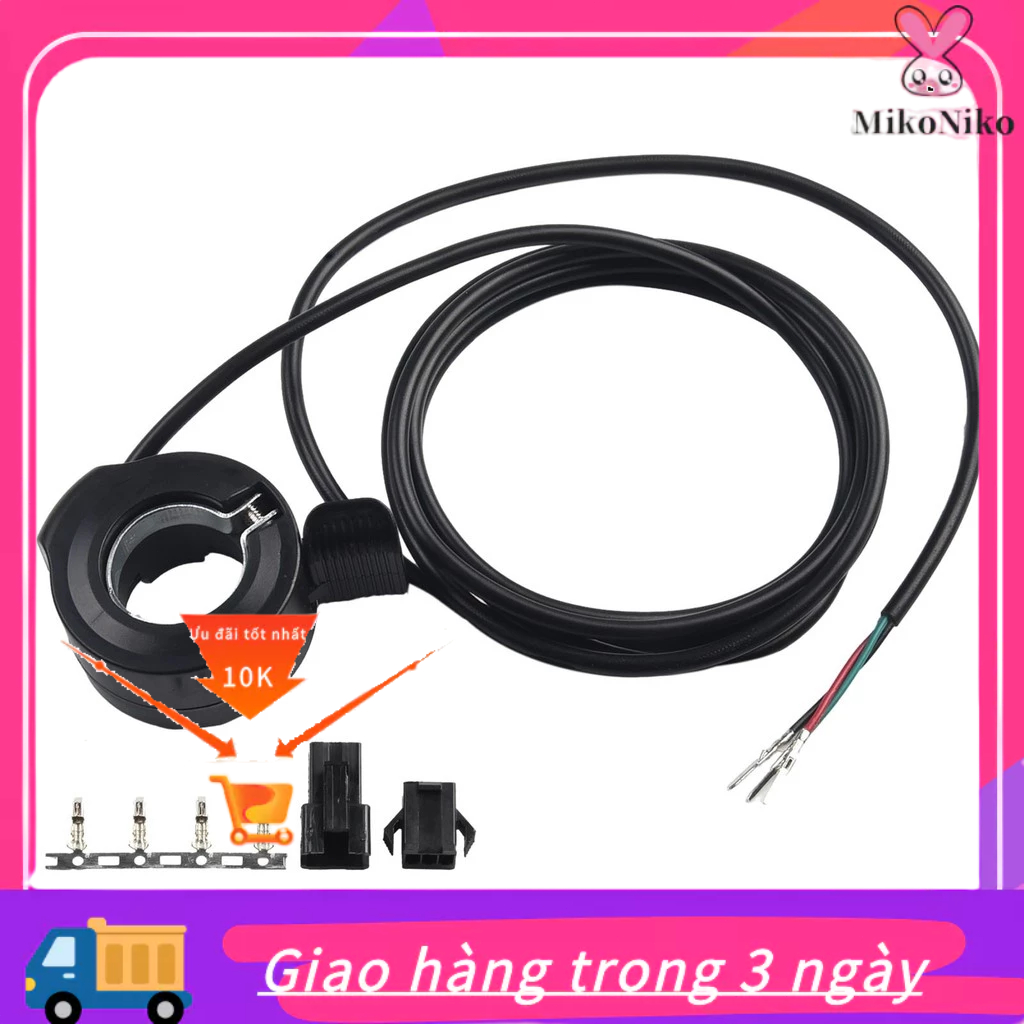 [UGPE] Thumb Finger Trigger Throttle Left Right Electric Bike Ebike Electric Scooter