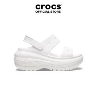 Xăng Đan Unisex Crocs Mega Crush - White
