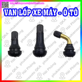 (01 Chiếc) Van lốp không săm không ruột cho xe máy, xe du lịch